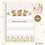 Caderno Universitário Capivara Espiral 1 Matéria 80 Fls Capa Dura Capycuties São Domingos / Animativa