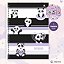 Caderno Universitário Panda My Friend Espiral 1 Matéria 80 Fls Capa Dura São Domingos / Animativa