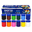 Tinta Acrílica Fosca Matte Giotto Hobby & Craft - 12 Cores 15ml Uso Artístico Profissional