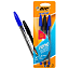 Caneta Esferográfica Bold Cristal Ponta Grossa 1.6mm Kit 3un BIC