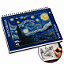 Caderno Sketchbook Animarte A4 com 44 Folhas e Papel com Gramatura 150g Capa Dura Animativa