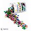 Lantejoula Pote 3g Diversas Cores 6mm uso Escolar Lantecor