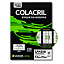 Etiqueta Adesiva Colacril A4 CA4356 25,4x63,5mm Branco 100 Folhas 3300 Etiquetas Inkjet Laser