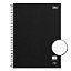 Caderno Quadriculado Capa Dura Universitário Zip Tilibra 48 Folhas 5x5mm Preto