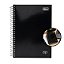 Caderno Espiral 1/4 Zip Preto 160 Folhas Pautadas 140x200mm Tilibra
