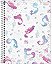 Caderno Espiral 10 Matérias 160fls - CD - Wonder - Tilibra - Cód. 8070