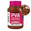 Tinta Fosca p/ Artes PVA 100ml Marrom - Acrilex