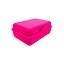 Caixinha Lembrancinha Plástica Rosa Pink 18cm x 7cm - 1 unidade - Rizzo