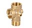 CONEXAO ACOPLAMENTO PARA BOMBAS EM LATAO 5 VIAS 1'' 81MM