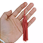 50 Pingentes De Seda Tassel - 7.0 Cm COR:CORAL-816