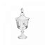 Potiche de Cristal com Pé Dublin 11,5cm x 24,5cm - Lyor