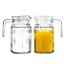 Jogo 2 Jarras De Vidro Pequenas Para Suco 500ml Com Tampa - Tuut