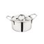 Mini Panela Para Servir Aço Inox Prime com Tampa 10,5cm - Tuut