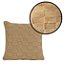 Capa de Almofada Winter Felpudo Luxo Marrom 42x42cm - Jolitex