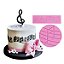 Molde Silicone Pasta Americana Nota Musical Música R54
