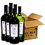 Box Misto - Vinho Del Rei com 6 Tinto Seco Bordo + 6 Branco Seco Niagara 1l - Box Com 12 Unidades