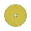 BOINA HEX ESPUMA 5″ P/ ROTO ORBITAL – AMARELA – CORTE MÉDIO