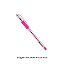 Caneta Gel Grip Molin Neon Rosa