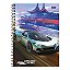Caderno Capa Dura Universitário Cross Racing Foroni 12 Materias 192 Folhas - Capas Sortidas