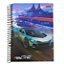 Caderno Capa Dura Universitário Cross Racing Foroni 10 Materias 160 Folhas - Capas Sortidas