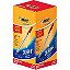 Caneta Bic Cristal Dura+ Caixa com 50 Vermelha