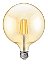 Lâmpada Filamento Led Globo G125 4W Âmbar 2200K Bivolt, GALAXY LED. Cod 5039