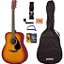 Kit Violão Acústico Yamaha F310P TBS + Capa + Acessórios