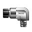 Cotovelo 3/8" x 1/2"-14 MPT 10000 PSI 6-8 CBMP7-SS