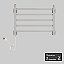 Toalheiro Térmico Elétrico Delicatto Inox Polido 220V