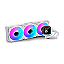 Water Cooler Gamer Round5 Boreah 360 ARGB Com Display Branco
