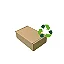Caixa reciclável 20x13x6,5
