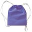 Mochila em TNT 25x35cm Lilás - pacote com 5 unidades