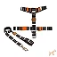 Conjunto Peitoral H e Guia Eclipse -Toh
