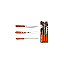 Jogo p/churrasco inox 3 peças Premium Wood - Yazi