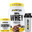 100% WHEY PROTEIN 900G + CREATINA 150G + COQUETELEIRA