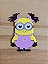 Os Minions acrílico (un)