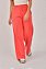 Calça Feminina Pantalona Estonada M/Malha Salmão