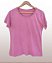 Camiseta Feminina Estonada lisa Algodão Goiaba