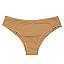Calcinha Microfibra Lisa Modelo Tanga Com Lateral Fina Rexton - Chocolate
