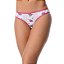 Calcinha Microfibra Estampada Fio Dental Rexton - Estampada - P