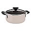 Caçarola Tunis Rosa Trufado - 24cm - 4,8L - Tramontina