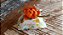 Mini Flores para Bem Casados / Tecido - Mini Cactus - Pct com 50 Unidades