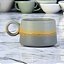Caneca Dois Tons Cinza 400 ml