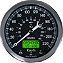 Velocímetro 220km/h ø100mm Eletrônico COM SINALEIRA Jaguar | Cronomac