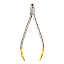 Alicate de Corte Amarrilho Delicado com Videa 13 cm Cabo Curto — 6B Invent | Ortodontia