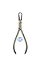 Alicate Removedor de Braquete Curvo 346C — 6B Invent Germany | Ortodontia