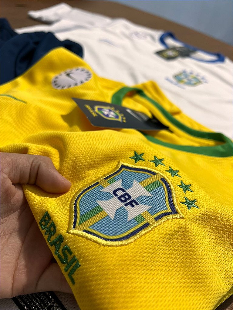 Camisa Time Brasil Seleção Copa Do Mundo - Atacado e Revenda - Nesho