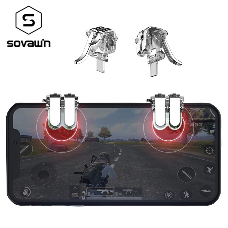 PUBG Mobile Gaming Controller, Botão Gatilho, Jogo de Tiro