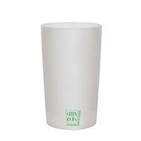 COPO ECOLÓGICO 500 ML GREEN CUPS® BRANCO