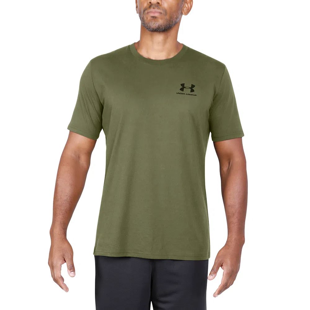 Camiseta da Under Armour de treino Sportysty Verde - Hit Tennis Sports -  Morumbi